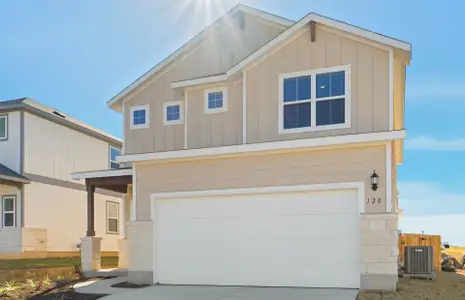New construction Single-Family house 120 Golden Bell Wy, Buda, TX 78610 plan Monroe - image