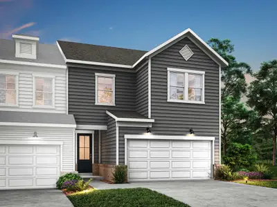 New construction Townhouse house 516 Webster Ln, Cramerton, NC 28032 plan Stuart - image