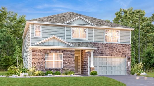 New construction Single-Family house 1653 Magnolia Farm Wy, Georgetown, TX 78628 Claiborne- photo 1 1