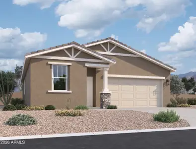 New construction Single-Family house 47609 W Kenner Dr, Maricopa, AZ 85139 - image
