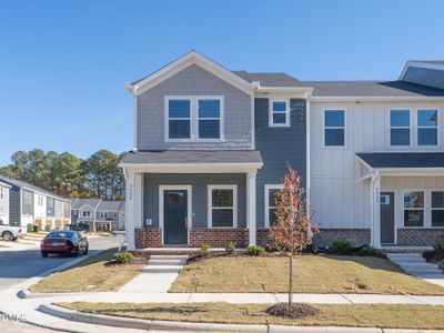 New construction Townhouse house 3524 Rosebush Dr, Zebulon, NC 27597 plan Thorton - image