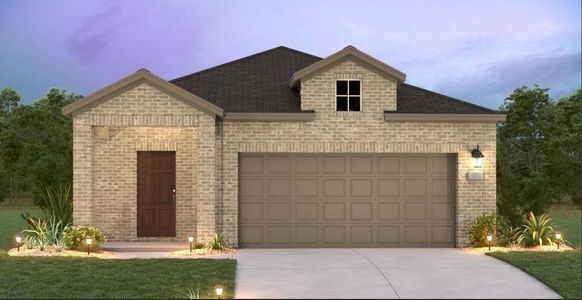 New construction Single-Family house 117 Baron Von Gator Dr, San Marcos, TX 78666 plan Enterprise - image