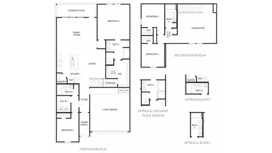 New construction Single-Family house 10726 Dogwood Sky Dr, Beasley, TX 77417 plan Mitchell - X35m - image