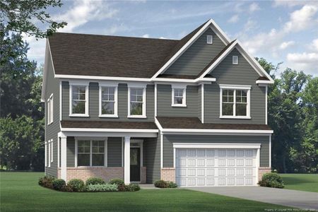 New construction Single-Family house 4527 Bunkers Bay Ln, Hope Mills, NC 28371 - image