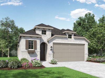 New construction Single-Family house 3806 Aqua Ln, Sherman, TX 75090 Preston Plan- photo 0