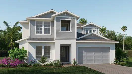 New construction Single-Family house 28193 Grassy Knoll Lp, San Antonio, FL 33576 plan 3253F - image