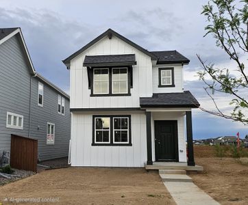 New construction Single-Family house 2095 Generations Aly, Brighton, CO 80601 plan Aurora - image