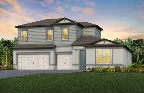 New construction Single-Family house 5293 Wolf Creek Dr, Apollo Beach, FL 33572 plan Mahogany - image