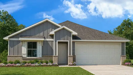 New construction Single-Family house 15807 Narrow Leaf Ln, Montgomery, TX 77316 plan Glendale - image