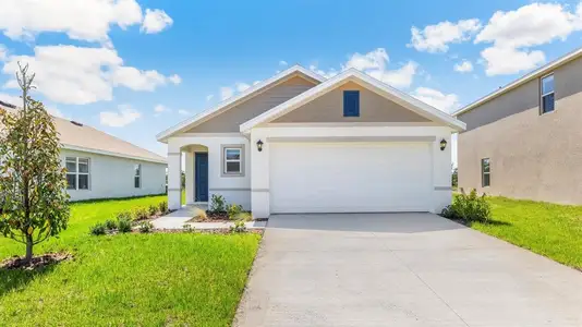 New construction Single-Family house 10643 Hidden Banks Gln, Parrish, FL 34219 plan Allex - image