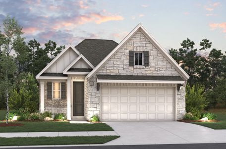 New construction Single-Family house 860 Merging Rivers, Marion, TX 78124 plan Cambridge - image