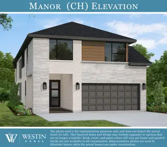 New construction Single-Family house 18175 Petipa Pt, Conroe, TX 77302 plan The Manor - image