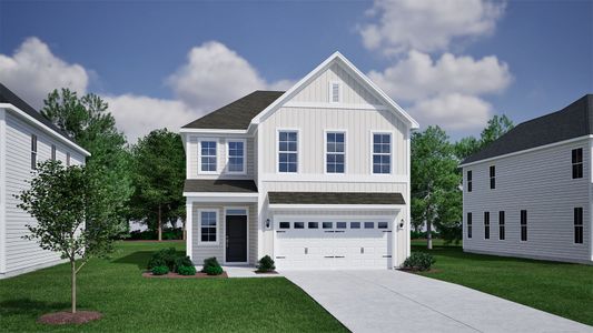 New construction Single-Family house 452 White Oak Garden Wy, Garner, NC 27529 plan Cameron - image