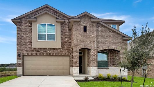 New construction Single-Family house 1910 La Grande Jatte, San Antonio, TX 78253 plan The Clydesdale - image