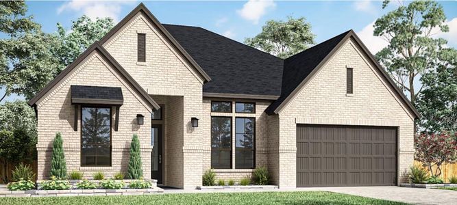 New construction Single-Family house 7814 Fulshear Ridge Dr, Fulshear, TX 77441 plan Brentwood - image