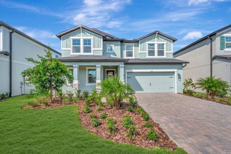 New construction Single-Family house 5639 Maydale Ave, Wesley Chapel, FL 33545 plan Santa Monica - image