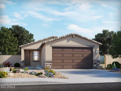 New construction Single-Family house 3061 E Hayden Rose Avenue, San Tan Valley, AZ 85143 Atlas- photo 0