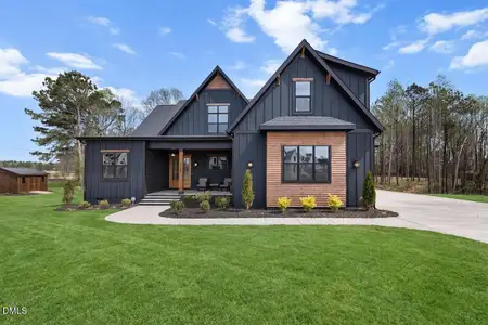 New construction Single-Family house 4908 Hidden Pasture Wy, Zebulon, NC 27597 - image