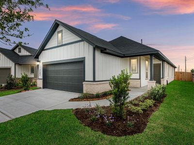 New construction Single-Family house 7502 Primrose Myrtle Ln, Cypress, TX 77433 plan McKinney - image
