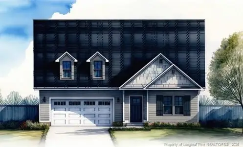 New construction Single-Family house 309 Elijah Wy, Vass, NC 28394 - image