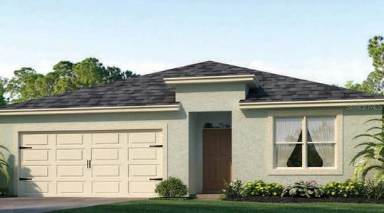 New construction Single-Family house 7170 Painted Bunting Way, Saint Cloud, FL 34773 Cali- photo 0