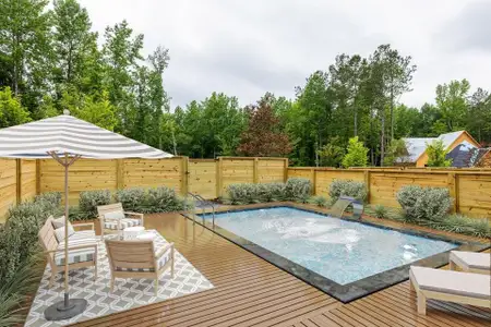 New construction Townhouse house 11542 Serenbe Ln, Chattahoochee Hills, GA 30268 - image