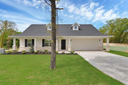 New construction Single-Family house 128 Sedona Creek Ct, Poolville, TX 76487 - image