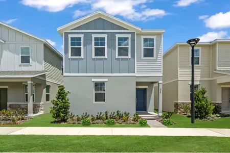 New construction Single-Family house 33183 Happy Heart Dr, Wesley Chapel, FL 33545 plan Overton - image