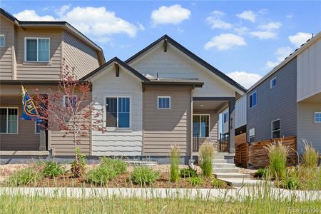 New construction Duplex house 6129 Zebulon Place, Timnath, CO 80547 Garden Series - Caraway- photo 0