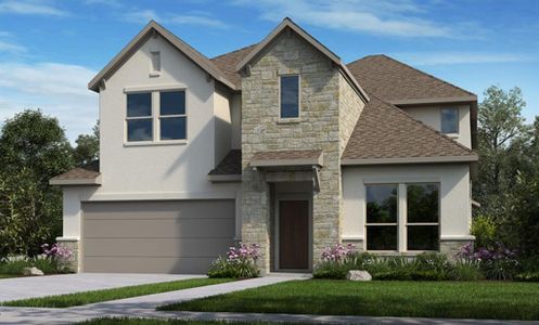 New construction Single-Family house 806 Jackson River Loop, Kyle, TX 78640 Bordeaux- photo 0