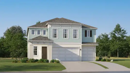 New construction Single-Family house 22654 Aperture Wy, Land O' Lakes, FL 34637 plan McGinnis - image