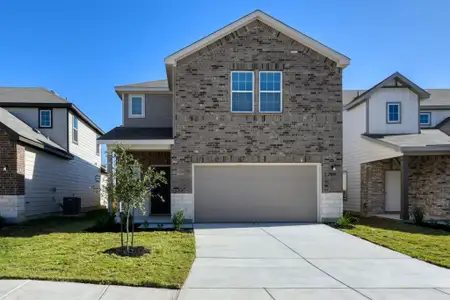 New construction Single-Family house 14743 Lower Pass, San Antonio, TX 78252 plan Placid - image