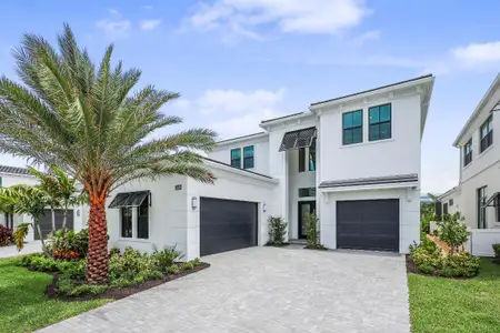 New construction Single-Family house 13405 Artisan Cir, Palm Beach Gardens, FL 33418 plan West - image