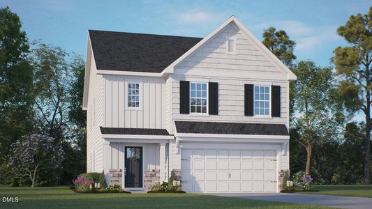 New construction Single-Family house 170 Chapel St, Fuquay Varina, NC 27526 plan ROBIE - TRADITION - image