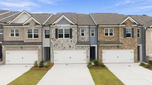 New construction Townhouse house 2354 Carlton Pkwy, Douglasville, GA 30135 plan Salisbury - image
