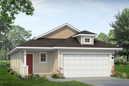 New construction Single-Family house 13408 Roughstock Wy, Mustang Ridge, TX 78610 plan Durango 1533 - image