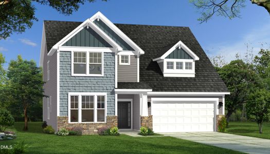 New construction Single-Family house 476 Parklane Dr, Gibsonville, NC 27249 plan Drayton - image