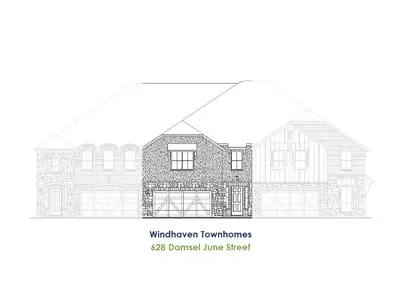 New construction Single-Family house 628 Damsel June St, Lewisville, TX 75056 plan TH Building 13 Unit 2 W - image