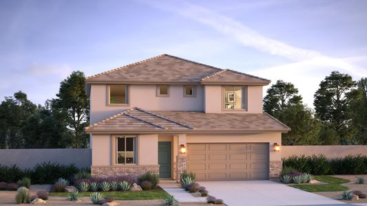 Desert Prairie Elevation - Cottonwood at Northern Farms in Waddell, Arizona | Landsea Homes