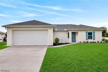 New construction Single-Family house 411 Nw 11Th St, Cape Coral, FL 33993 plan The Seabreeze Cove - image