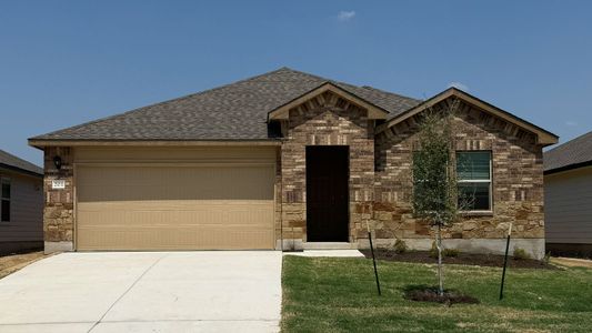 New construction Single-Family house 201 Mcnamara Ct, Jarrell, TX 76537 plan Texas Cali - image