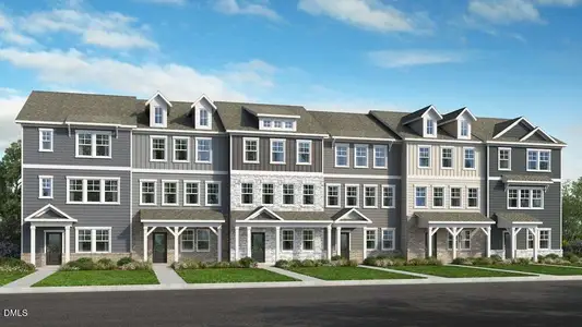 New construction Townhouse house 1324 W Garner Rd, Unit 101, Garner, NC 27529 plan Greystone - image