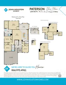 New construction Single-Family house 309 Tyler St, Grandview, TX 76050 plan Paterson - image