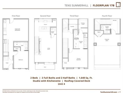 New construction Townhouse house 105 Georgia Ave Se, Unit 4, Atlanta, GA 30312 plan 17B - image 4