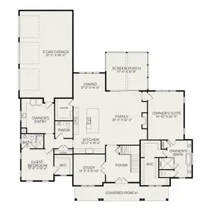 New construction Single-Family house 366 Mollie Meadow Dr, Zebulon, NC 27576 plan Oakmont American Farmhouse - image 3