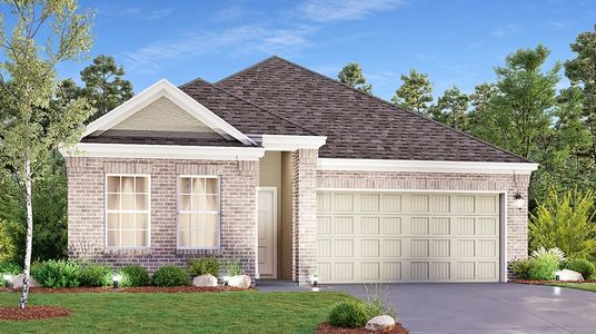 New construction Single-Family house 202 Cibolo Creek Lp, Bastrop, TX 78602 plan Albany - image