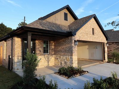 New construction Single-Family house 21206 Jacaranda Blossom Wy, Tomball, TX 77377 plan Periwinkle - Smart Series - image