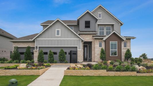 New construction Single-Family house 104 Villoria Cv, Liberty Hill, TX 78642 plan Maddy - image