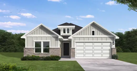 New construction Single-Family house 1819 Southfork Ranch Trl, Crosby, TX 77532 plan Young - image