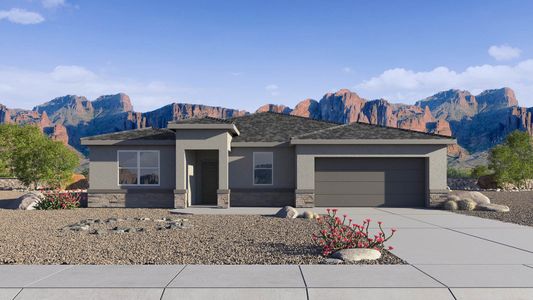 New construction Single-Family house 25534 N 154Th Ln, Surprise, AZ 85387 Onyx- photo 0